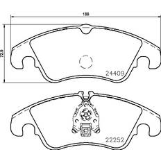 Brembo P 85 145 Bremsbeläge