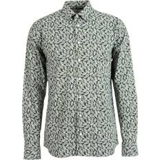 Paisley Skjortor The Shirt Factory Poplin Shirt Vail Paisley - Green