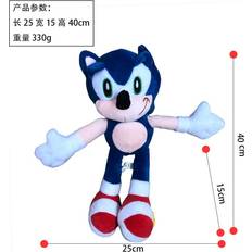 Maxpower Sonic 40cm 20-40 Cm Super Sonic The Hedgehog Soft Stuffed Plush Doll Cartoon Game