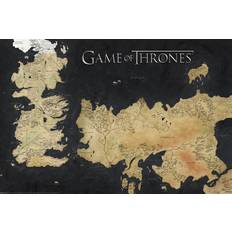 EuroPosters Affisch Game of Thrones Map Poster