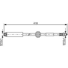 Volvo Brake System Bosch 1987481058 Bremsschlauch