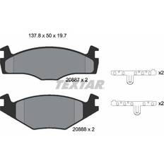 Friction Breaking Textar Brake Pad Set 2088710