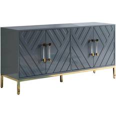 Best Master Furniture Cabinets Best Master Furniture Leilani High Gloss Sideboard