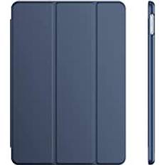 JeTech Fodral iPad 9/8/7 10,2 Tum, 2021/2020/2019 Modell, 9:e/8:e/7:e Generationen, Case Djup Marinblå