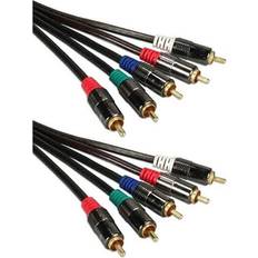Qvs RCA5AV-35 HDTV 5RCA Premium Video Combo Cable Kit