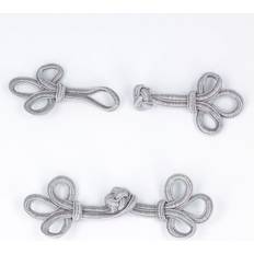 Grey Crafts Stephanoise Stephanoise Frog Fasteners Grey each