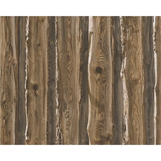 Nature Wallpapers York Wallcoverings Dekora Natur 6 Naturally 33' x 21" Wallpaper Roll Paper, Wood in Brown, Size 21.0 W in Wayfair" Brown