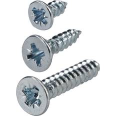 R-Tech R-TECH 337120 Pozi Countersunk Self-Tapping Screws No.6