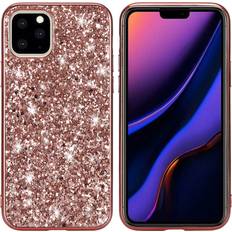 Apple Glitter iPhone 11 Pro cover Rødguld