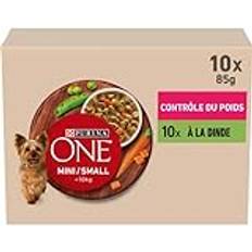 Purina ONE Hond Huisdieren Purina ONE Mini-Gewichtskontrolle, 10 85 g, Truthahn