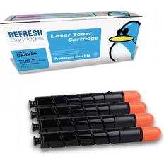 Refresh Cartridges Remanufactured Everyday Valuepack of C-EXV29 2790B002AA/2794B002AA/2798B002AA/2802B002AA Toner Canon Printers