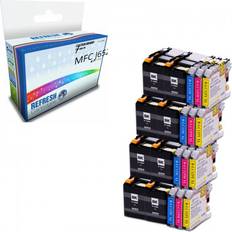 Refresh Cartridges Super Saver Valuepack of LC129XLBK & LC125XLC/M/Y Printers