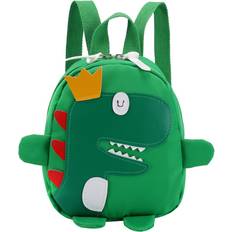 Cute Kids Kindergarten School Bag 3D Cartoon Dinosaur Mini Backpack New Baby Boy Girl School Bag Green