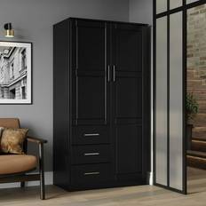 Black Wardrobes Bed Bath & Beyond Palace Imports Inc. Palace Armoire Wardrobe