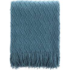 Battilo Home Battilo Lightweight Couch Cover Blankets Blue (152.4x127cm)