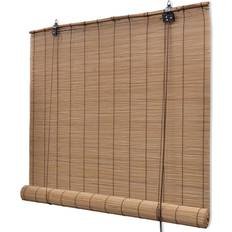 Ruskea Verhot vidaXL Ruskea Bambu Rullaverho 80 x 160 cm