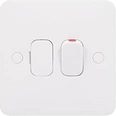 Schneider Electric Lisse White Moulded Switched Single Fused Connection Unit 13A with Optional Flex Outlet GGBL5013S White