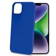 Celly Cover per cellulari Celly Cromo Cover per iPhone 15 Plus Blu