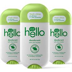 Hello Shea Butter Fresh Citrus Deodorant for