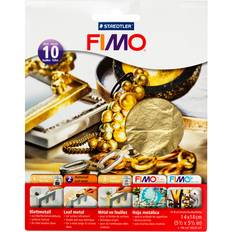 Fimo metalblade guld 10 ark