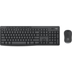 Logitech Trådlös Tangentbord på rea Logitech MK370 Combo for Business ITA