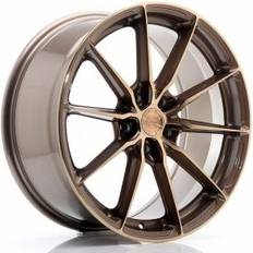 Bilfälgar Japan Racing JR37 Platinium Bronze 8x17 5/100 ET35 B67.1