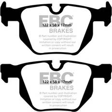 BMW Brake System EBC Brakes Bremsbelagsatz, Scheibenbremse Hinterachse