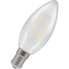 Crompton Crompton Lamps LED Candle 2.5W B15 Dimmable Filament Warm White Pearl 25W Eqv