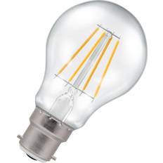 Cool White LED Lamps Crompton Crompton Lamps LED GLS 7.5W B22 Dimmable Filament Cool White Clear 60W Eqv