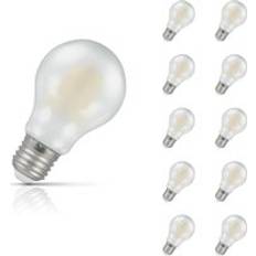 Cool White - E27 Light Bulbs Crompton Crompton GLS LED Light Bulb E27 7W 60W Eqv Cool White Filament Clear