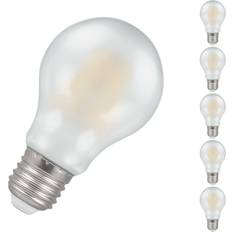 Cool White LED Lamps Crompton Crompton Lamps LED GLS 7.5W E27 Dimmable Filament Cool White Pearl 60W Eqv