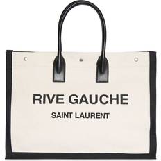 Luksus Canvas Tote Taske Herre - Beige