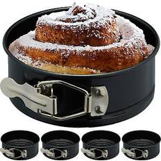 Set of 5 Springform Pans 4.5 x 12 cm