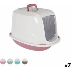 Plast Kattlåda 57 x 39.5 x 38 cm 7 Stycken