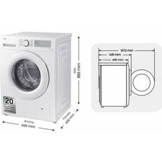 Lavatrici Samsung WW80CGC04DTHEC 8Kg A Bianco