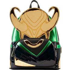 Loungefly Marvel Shine Loki Mini Backpack Black/Brown/Green One-Size