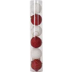 Candy Cane Lane Candy Cane Lane Glitter Baubles 6 Christmas Tree Ornament