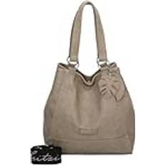 Damen Stofftaschen Fritzi aus Preußen Damen Eco Joy01 Mud Shopper