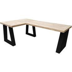 Beige Writing Desks Natur Pur Millwright Corner Vancouver Writing Desk