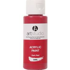 Dark red paint Art Studio Acrylic Paint Dark Red 59ml