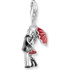 Thomas Sabo Berlocker & Hängen på rea Thomas Sabo Charm-hängsmycke kyssande par, silver