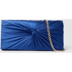 Blue Clutches Dorothy Perkins Womens Beauty Twist Front Satin Clutch Bag