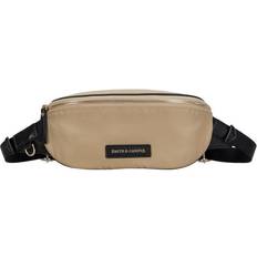 Beige - Women Bum Bags Nylon Zip Around Bum Bag Beige One Size