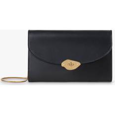 Mulberry Clutches Mulberry Womens Black Lana Leather Clutch bag