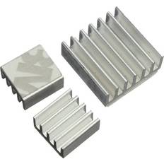 60pcs Adhesive Aluminum Heatsink Cooler Kit Cooling Raspberry Pi
