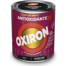 Nero Pitture Titan Oxiron Smalto Sintetico 250 ml Antiruggine Nero Lucido Nero