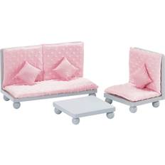 Olivias World Baby Doll Wooden Furniture Lounge Sofa Dolls Chair TD-11930ABG