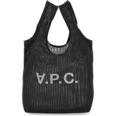 A.P.C. Rebound Mesh Shopping Bag - Black