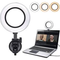 Lighting & Studio Equipment HKHBJS Video Conference Lighting Kit,computer/laptop Moniter Led Video Light Dimmable 6500k Ring Light For Remote Working,zoom Call,self Broadcasting,live St