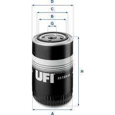 Volkswagen Filters Ufi 23.164.00 Oil Filter Oil Spin-On